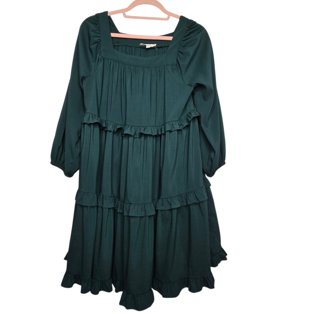 Entro tiered ruffle dress 